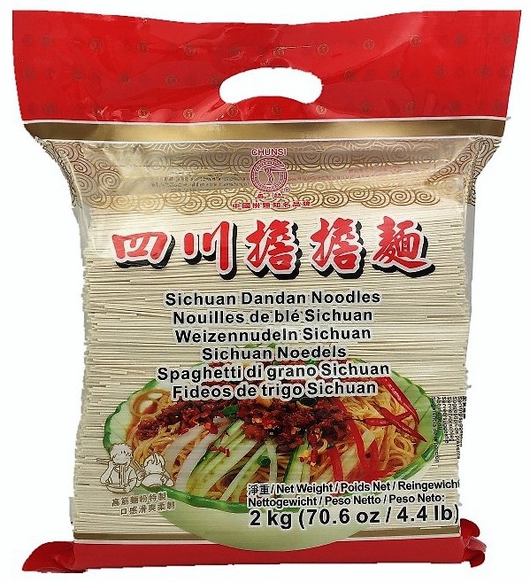 春丝【四川担担面】中江面条挂面 (大袋特惠装) 2kg